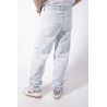 Jeans Baggy Fit Chiaro con Rotture