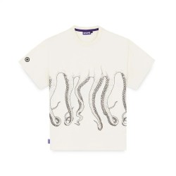 OCTOPUS Outline Tee Dusty White