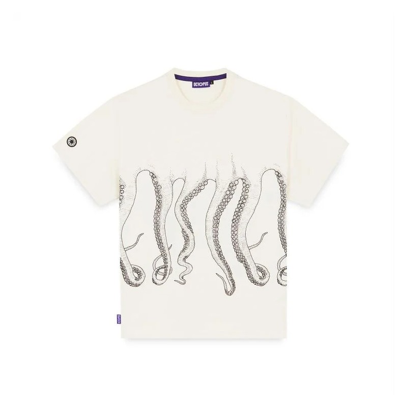 OCTOPUS Outline Tee Dusty White