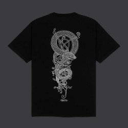 DOLLY NOIRE Dragon Knot Tee Black