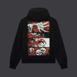 DOLLY NOIRE Leshen Comic Hoodie Black