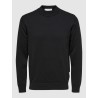 SELECTED Pullover Robert Black