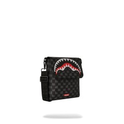 SPRAYGROUND Drip Check Shark Messenger Sling