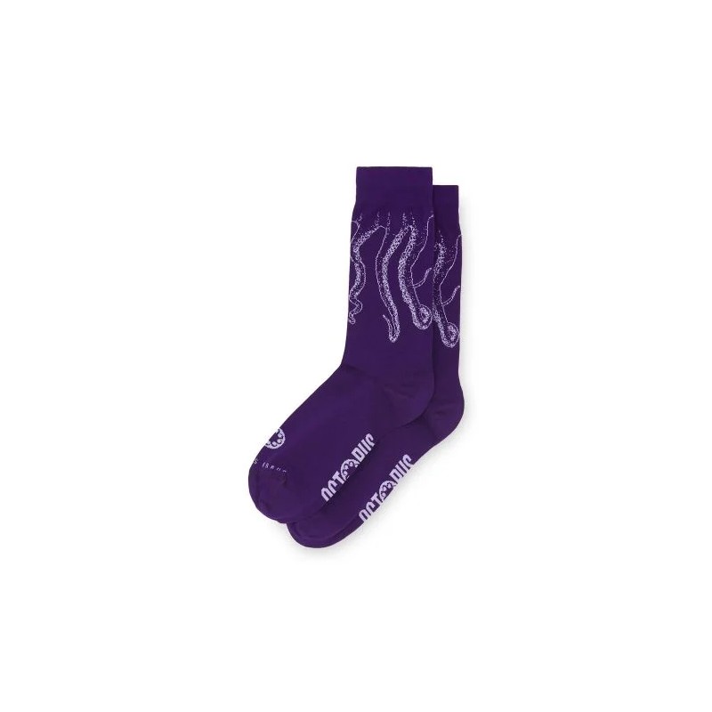 OCTOPUS Outline Socks Purple