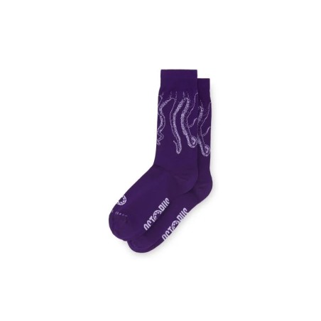 OCTOPUS Outline Socks Purple