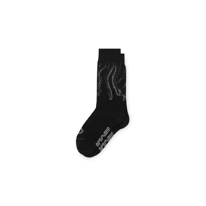 OCTOPUS Outline Socks Black