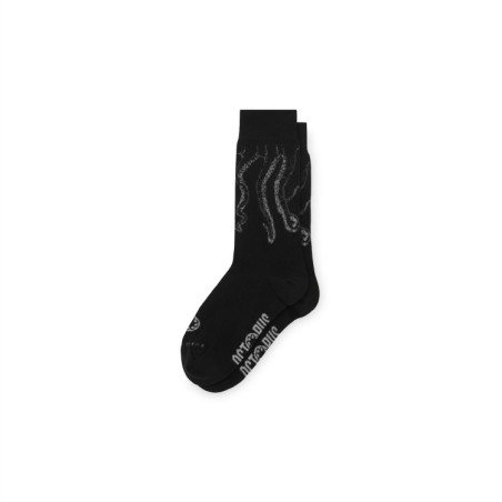 OCTOPUS Outline Socks Black