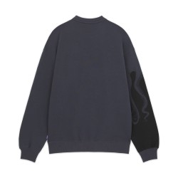 OCTOPUS Side Crewneck Asphalt