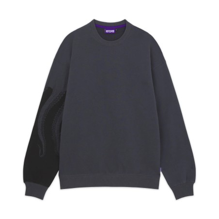 OCTOPUS Side Crewneck Asphalt