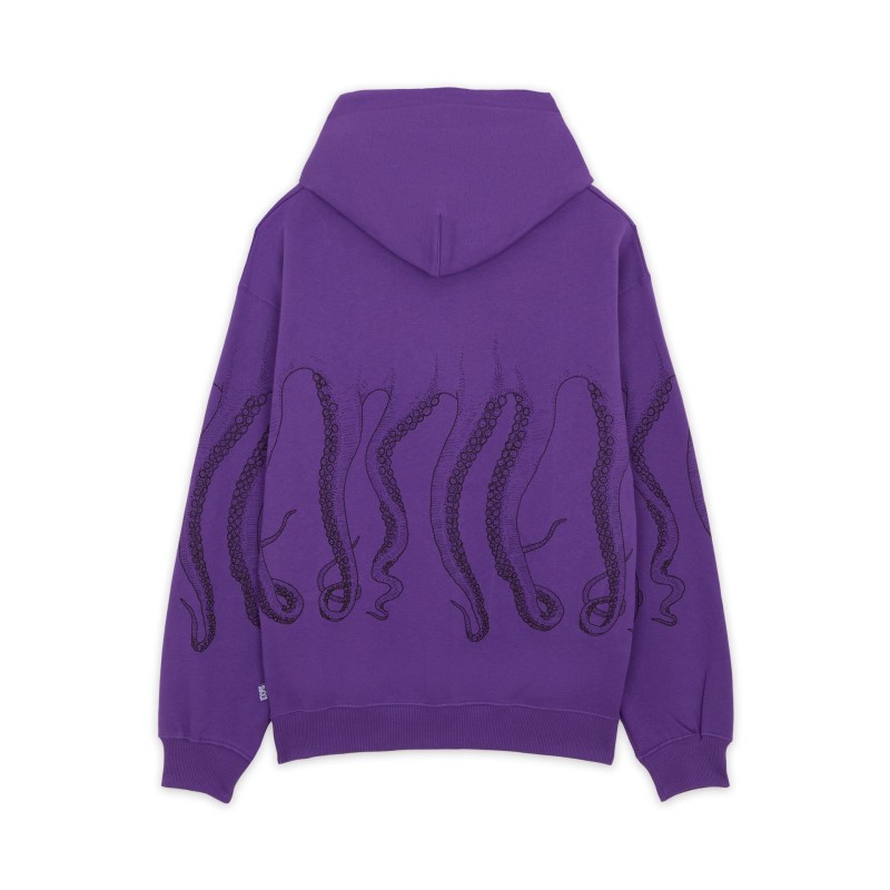 OCTOPUS Outline Hoodie Viola