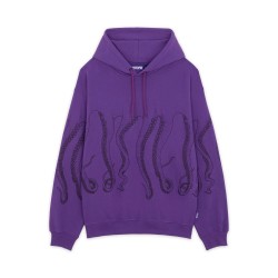 OCTOPUS Outline Hoodie Purple