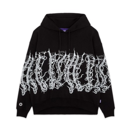 OCTOPUS by Giorgio Di Salvo – Barbed Wire Hoodie Black