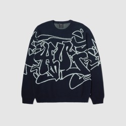 HUF Outlines Crewneck Sweater