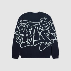 HUF Outlines Crewneck Sweater