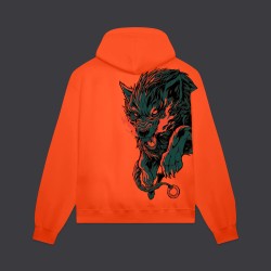 DOLLY NOIRE Cu-Sith Hoodie Cyber Red