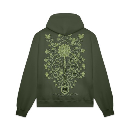 DOLLY NOIRE The Green Man Hoodie Forest Night