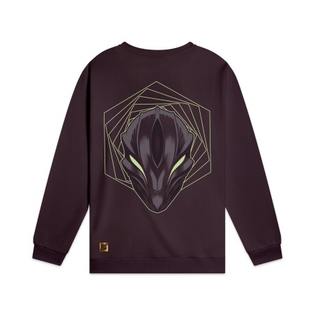 DOLLY NOIRE Kai'sa Crewneck Purple Dust