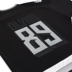 DOLLY NOIRE GOAT Hockey Crewneck Black