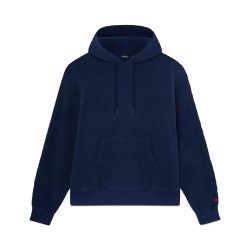 DOLLY NOIRE Sherpa Hoodie Navy