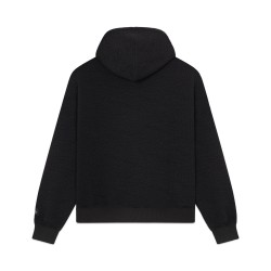 DOLLY NOIRE Monogram Interlock Hoodie Black