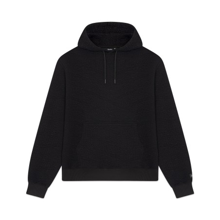 DOLLY NOIRE Monogram Interlock Hoodie Black