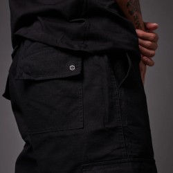 DOLLY NOIRE Ripstop Baggy Cargo Black