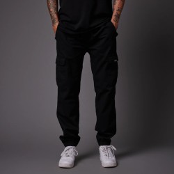 DOLLY NOIRE Jogger Easy Cargo Pants Black