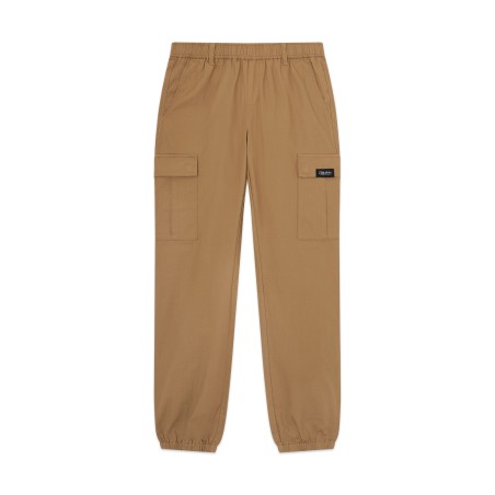 DOLLY NOIRE Jogger Easy Cargo Pants Beige