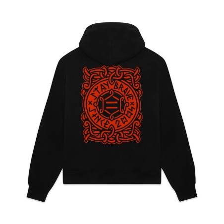 DOLLY NOIRE Celtic Knots Hoodie Black