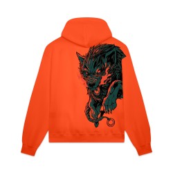 DOLLY NOIRE Cu-Sith Hoodie Cyber Red