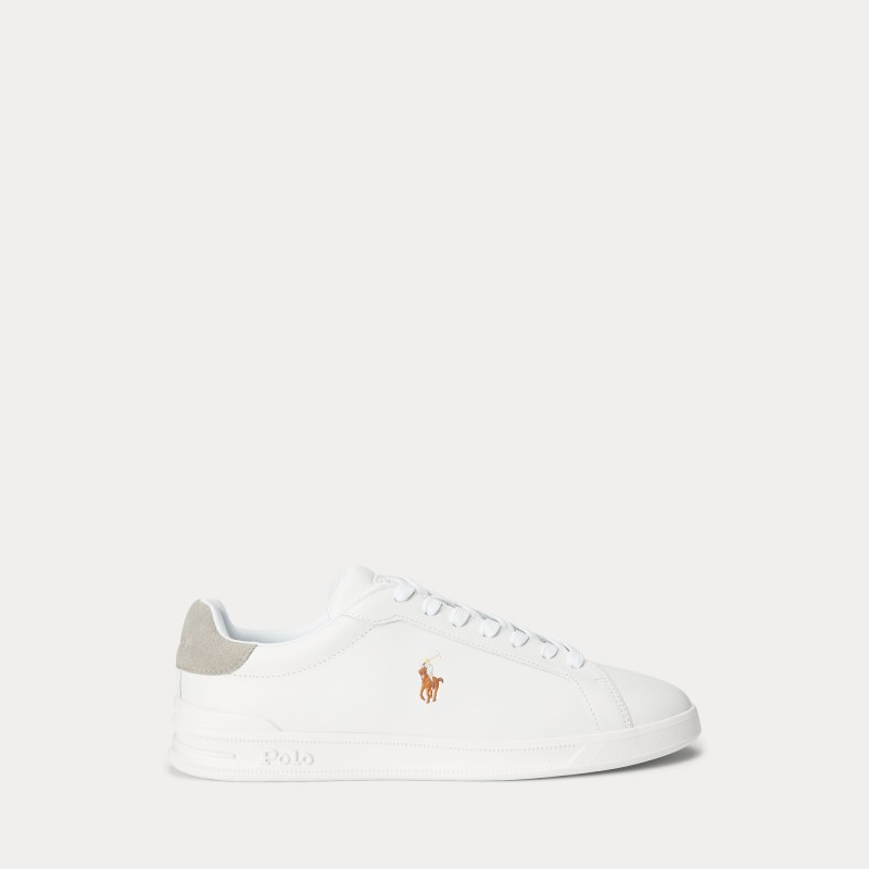 POLO RALPH LAUREN Sneaker Heritage Court II in pelle