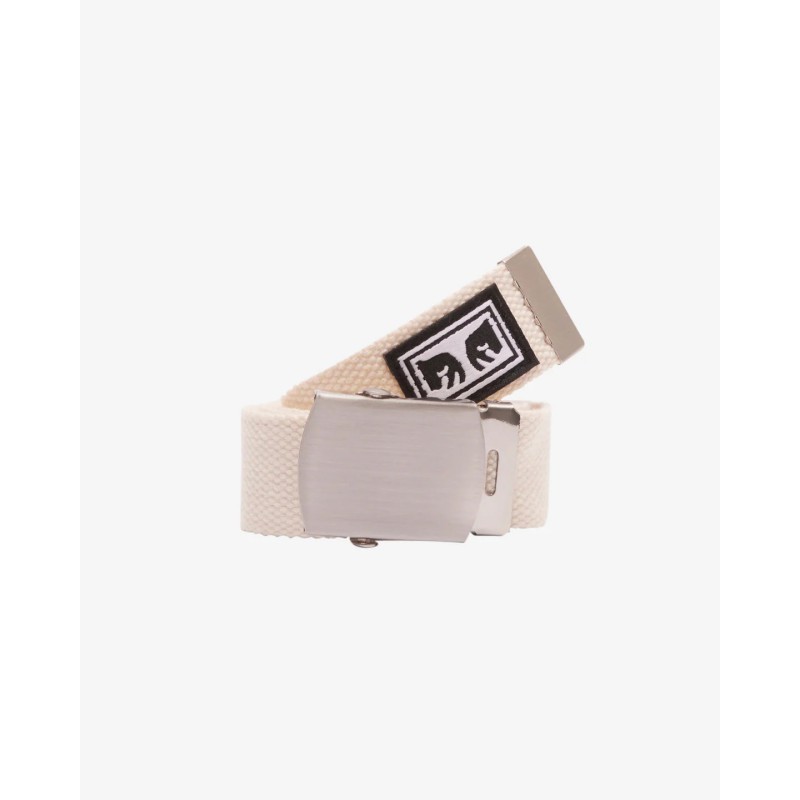 OBEY Big Boy Web Belt Unbleached