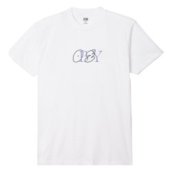 OBEY Doodle Tee White