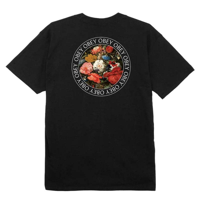 OBEY Bouquet Tee Black