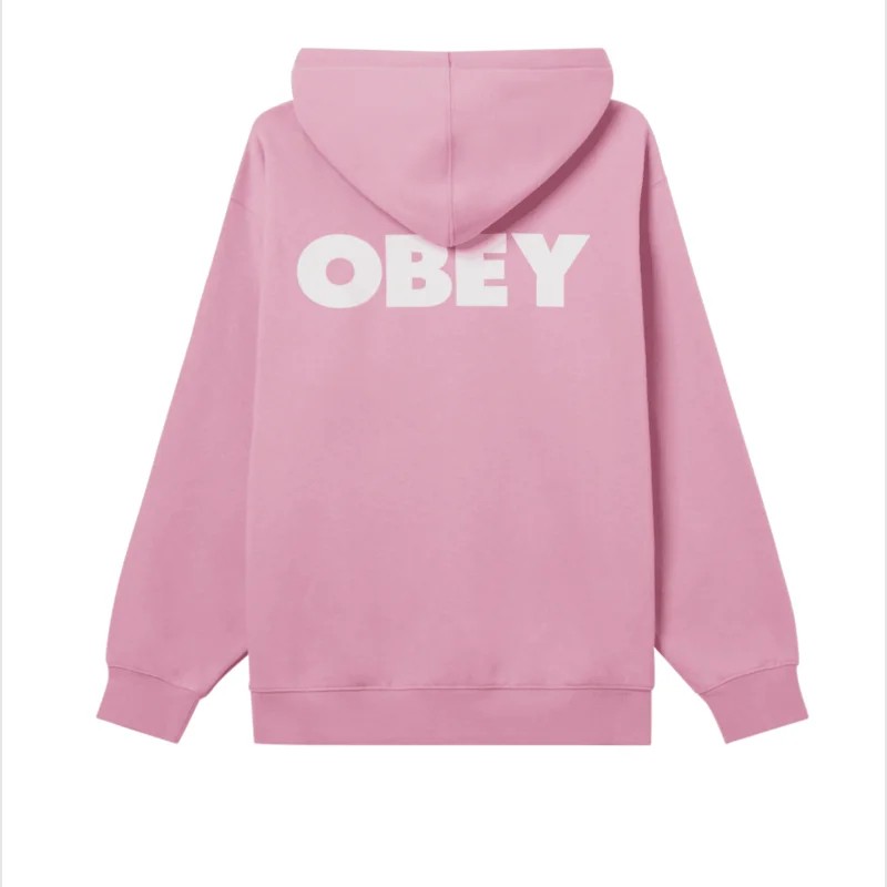 OBEY Bold Hoodie Moonlite Mauve