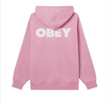 OBEY Bold Hoodie Moonlite Mauve