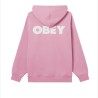 OBEY Bold Hoodie Moonlite Mauve