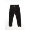 Jeans Regular Finti Strappi Nero