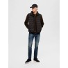 SELECTED Barry Gilet Trapuntato Nero