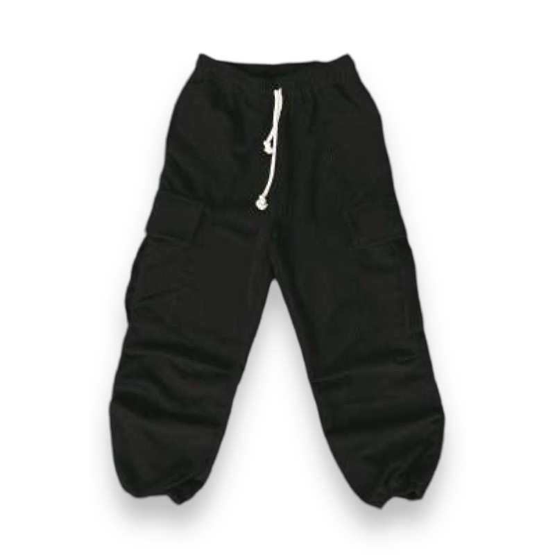 DISCLAIMER Pantalone Cargo in Velluto cod: 54607 Nero