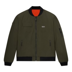 DOLLY NOIRE Reversible Combat Bomber Forest Night