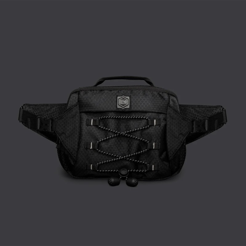 DOLLY NOIRE Urban Reflective Waistpack Black