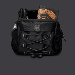 DOLLY NOIRE Urban Reflective Waistpack Black