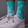 DOLLY NOIRE Acid Wash Socks Turquoise