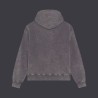 DOLLY NOIRE  Acid Wash Hoodie Grey