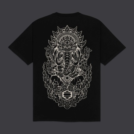 DOLLY NOIRE Ganesha Outline Tee Black