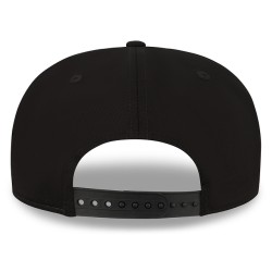 NEW ERA Chicago Bulls Tonal Black 9FIFTY Stretch Snap Cap