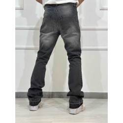 Jeans Flared Grigio