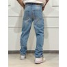 Jeans Straight Azzurro