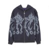 OCTOPUS Tribal Skull Full Zip Hoodie